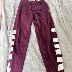 Pink sweats